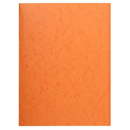Pólyás dosszié, karton, A4, EXACOMPTA, narancs (EX56409E)