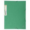 Gumis mappa, karton, A4, EXACOMPTA Forever®, zöld (EX56983E)