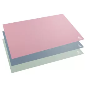   Könyökalátét, karton, 575x375 mm, EXACOMPTA AutentiK, vegyes színek (EX60060D)