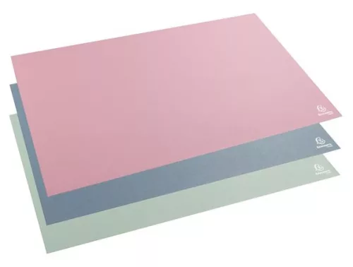 Könyökalátét, karton, 575x375 mm, EXACOMPTA AutentiK, vegyes színek (EX60060D)