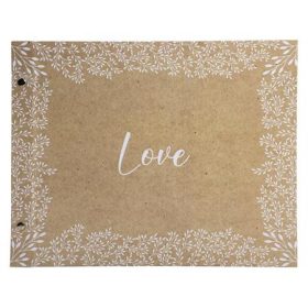   Fotóalbum, csavarozott gerincű, 37x29 cm, 20 lap, EXACOMPTA Kraft (EX60234E)