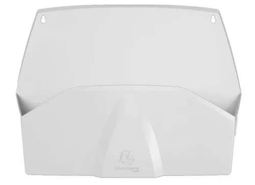 Fali rendszerező, 1 rekeszes, fekvő, 38,2x28,9x7,2 cm, EXACOMPTA Autentik, fehér (EX61113D)