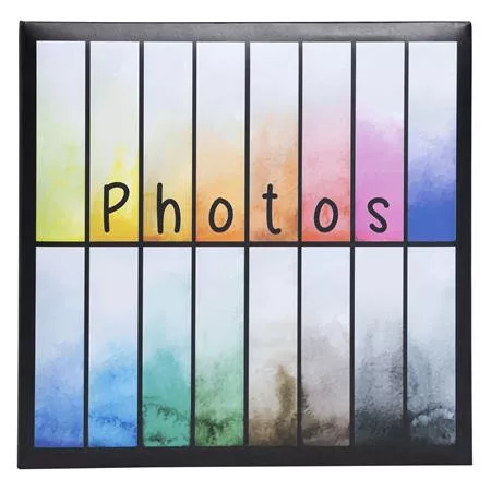Fotóalbum, 22,5x22 cm, 50 lap, EXACOMPTA Rainbow (EX62882E)
