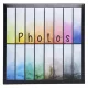Fotóalbum, 22,5x22 cm, 50 lap, EXACOMPTA Rainbow (EX62882E)