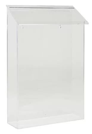 Katalógustartó, kültéri, tetővel, A4, álló, EXACOMPTA, áttetsző (EX66458D)