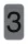 Információs tábla, öntapadó, 2,5x4,4 cm, alumíniumhatású, EXACOMPTA, 3-as (EX67183E)