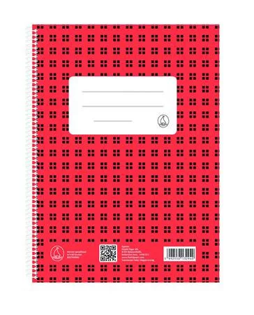 Spirálfüzet, A5, kockás, 80 lap, FŰZFŐI Novum (FFS8027)