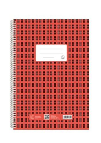 Spirálfüzet, A4, franciakockás, 80 lap, FŰZFŐI Novum (FFS8088)