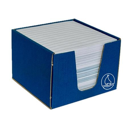 Kockatömb, 100x100 mm, adagolóval, FŰZFŐI, vonalas (FFSK01600001G)