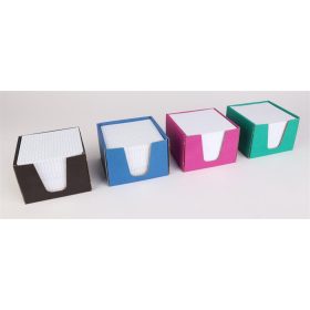   Kockatömb, 100x100 mm, adagolóval, FŰZFŐI, kockás (FFSK01600007G)