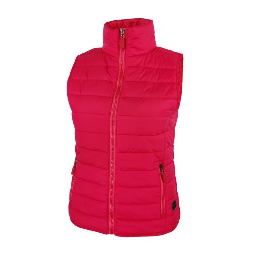 Dressa Sport könnyű steppelt cipzáros női mellény – pink – L méret