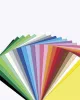 Dekorkarton, 2 oldalas, 50x70cm, 220 g, 25 lap, FOLIA, vegyes színek (FL61222599)