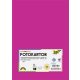 Dekorkarton, 2 oldalas, A4, 300 g, 50 lap, FOLIA, rózsaszín (FL6145023)