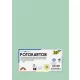 Dekorkarton, 2 oldalas, A4, 300 g, 50 lap, FOLIA, menta (FL6145025)