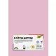 Dekorkarton, 2 oldalas, A4, 300 g, 50 lap, FOLIA, halvány rózsaszín (FL6145026)