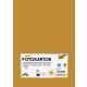Dekorkarton, 2 oldalas, A4, 300 g, 50 lap, FOLIA, terrakotta (FL6145076)