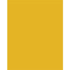   Színes papír, A3, 130 g, 50 lap, FOLIA, mélysárga (FL6316)