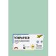 Színes papír, A4, 130 g, 100 lap, FOLIA, menta (FL6425)