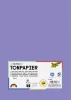 Színes papír, A4, 130 g, 100 lap, FOLIA, ibolyakék (FL6437)