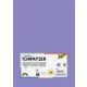 Színes papír, A4, 130 g, 100 lap, FOLIA, ibolyakék (FL6437)