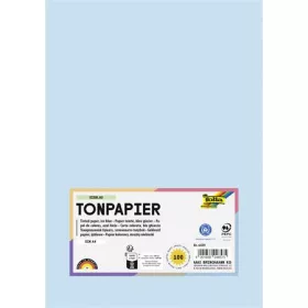 Színes papír, A4, 130 g, 100 lap, FOLIA, jégkék (FL6439)