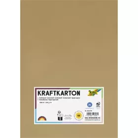 Kraft papír, A4, 230 g, 50 lap, FOLIA (FL692498)