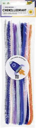 Zseníilia drót, 50 cm, FOLIA Világűr, 10 különböző szín (FL779891)