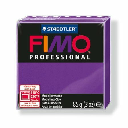 Gyurma, 85 g, égethető, FIMO Professional, lila (FM80046)