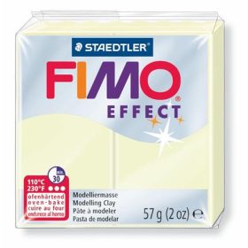   Gyurma, 57 g, égethető, FIMO Effect, sötétben világító (FM802004)