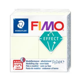   Gyurma, 57 g, égethető, FIMO Effect, sötétben világító (FM802004)