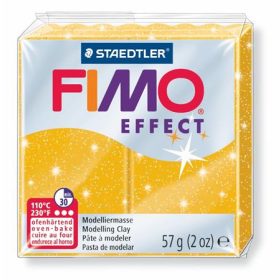   Gyurma, 57 g, égethető, FIMO Effect, csillámos arany (FM8020112)