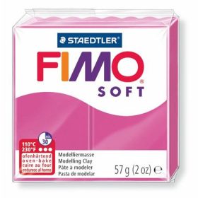 Gyurma, 57 g, égethető, FIMO Soft, málna (FM802022)