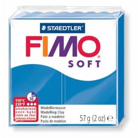 Gyurma, 57 g, égethető, FIMO Soft, óceán kék (FM802037)