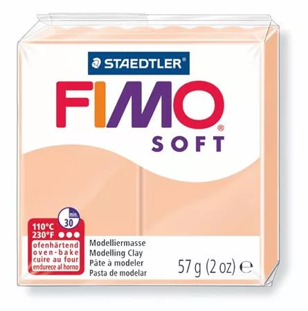 Gyurma, 57 g, égethető, FIMO Soft, bőrszín (FM802043)