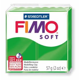   Gyurma, 57 g, égethető, FIMO Soft, trópusi zöld (FM802053)