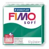 Gyurma, 56 g, égethető, FIMO Soft, smaragdzöld (FM802056)