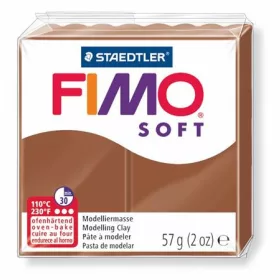 Gyurma, 57 g, égethető, FIMO Soft, karamell (FM80207)