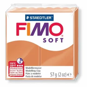 Gyurma, 57 g, égethető, FIMO Soft, konyak (FM802076)
