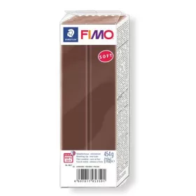 Gyurma, 454 g, égethető, FIMO Soft, csokoládé (FM802175)