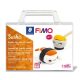 Gyurma készlet, 4x25 g, égethető, FIMO Soft Creative, sushi (FM802533)