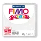 Gyurma, 42 g, égethető, FIMO Kids, glitteres fehér (FM8030052)