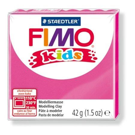 Gyurma, 42 g, égethető, FIMO Kids, pink (FM8030220)