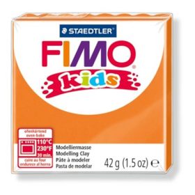 Gyurma, 42 g, égethető, FIMO Kids, narancssárga (FM80304)