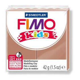   Gyurma, 42 g, égethető, FIMO Kids, világosbarna (FM803071)