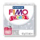 Gyurma, 42 g, égethető, FIMO Kids, glitteres ezüst (FM8030812)