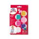 Gyurma készlet, 6x42 g, égethető, lányoknak, FIMO Kids Color Pack, 6 különböző szín (FM803202)