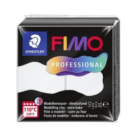   Gyurma, 57 g, égethető, FIMO Professional, fehér (FM80400)
