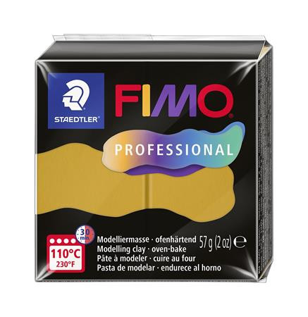 Gyurma, 57 g, égethető, FIMO Professional, okker (FM804017)