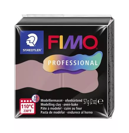 Gyurma, 57 g, égethető, FIMO Professional, dusty pink (FM804020)