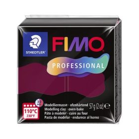   Gyurma, 57 g, égethető, FIMO Professional, bordeaux (FM804023)